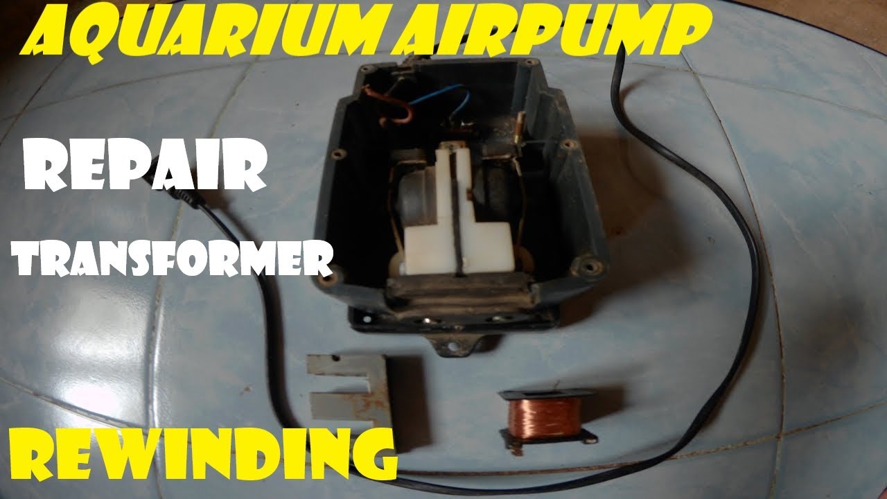 Aquarium Air Pump Repair - Transformer Rewinding