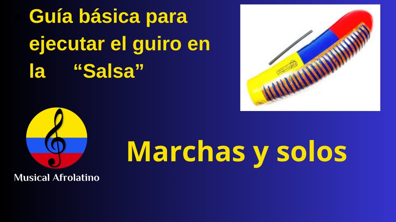 Cómo ejecutar el güiro en la Salsa, Bogotá, 2026