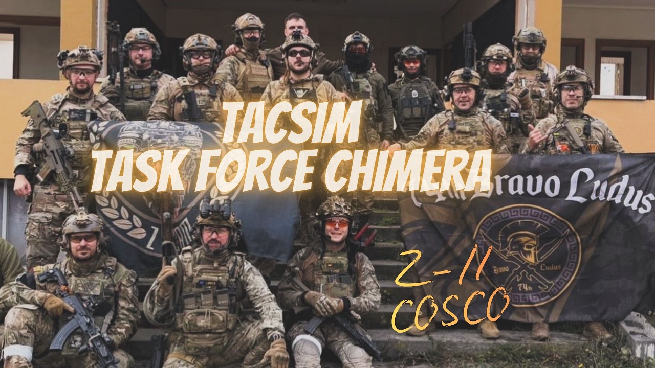 TACSIM 27DIC // TASK FORCE CHIMERA // G36 GBB // Z-11 COSCO
