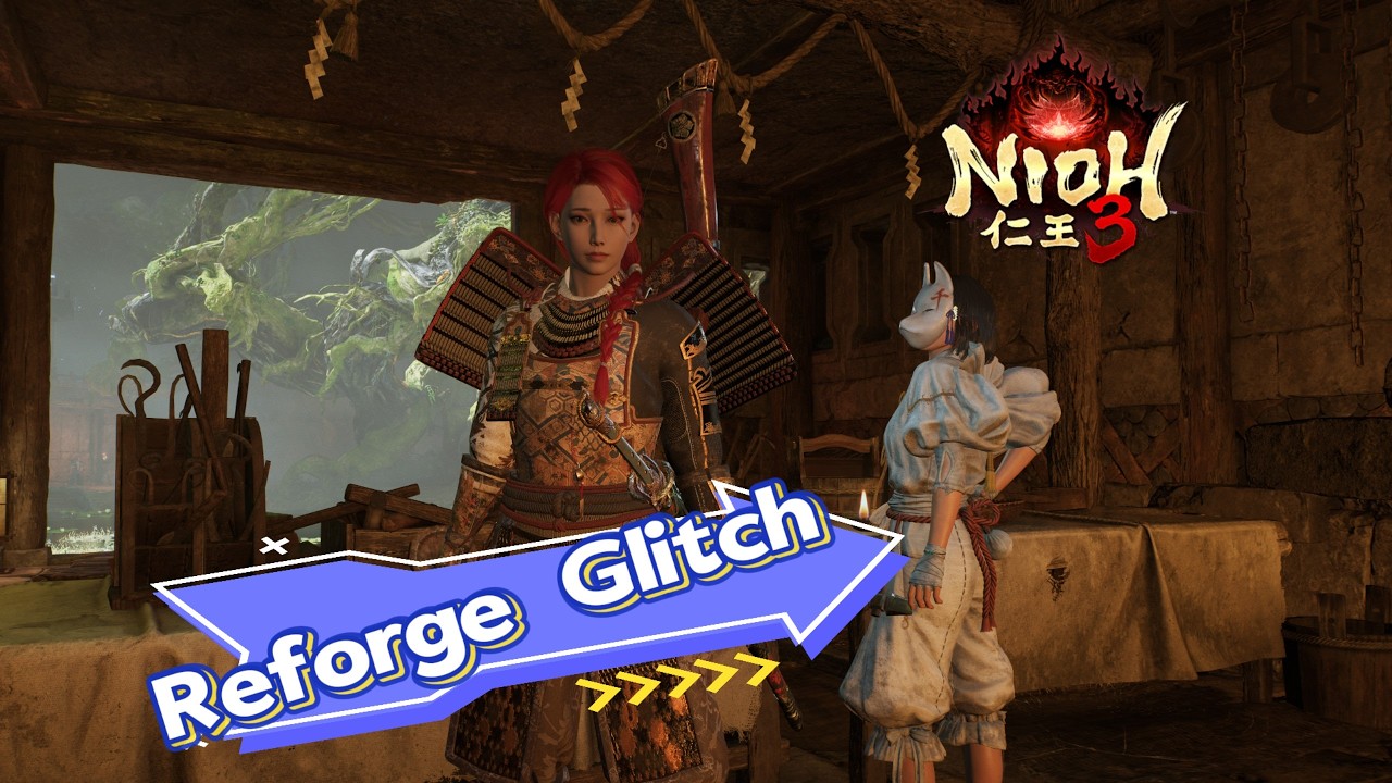 Nioh 3: Reforge Glitch, 1.03.02