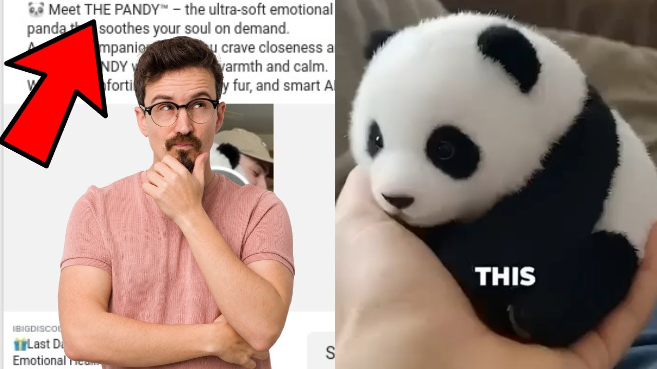 Не покупайте плюшевую игрушку Pandy AI Plush — обзор поддельной игрушки «AI Soft Panda» и предупр...