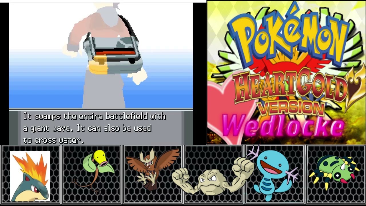 Pokemon Heartgold Wedlocke Ep 9: Power up