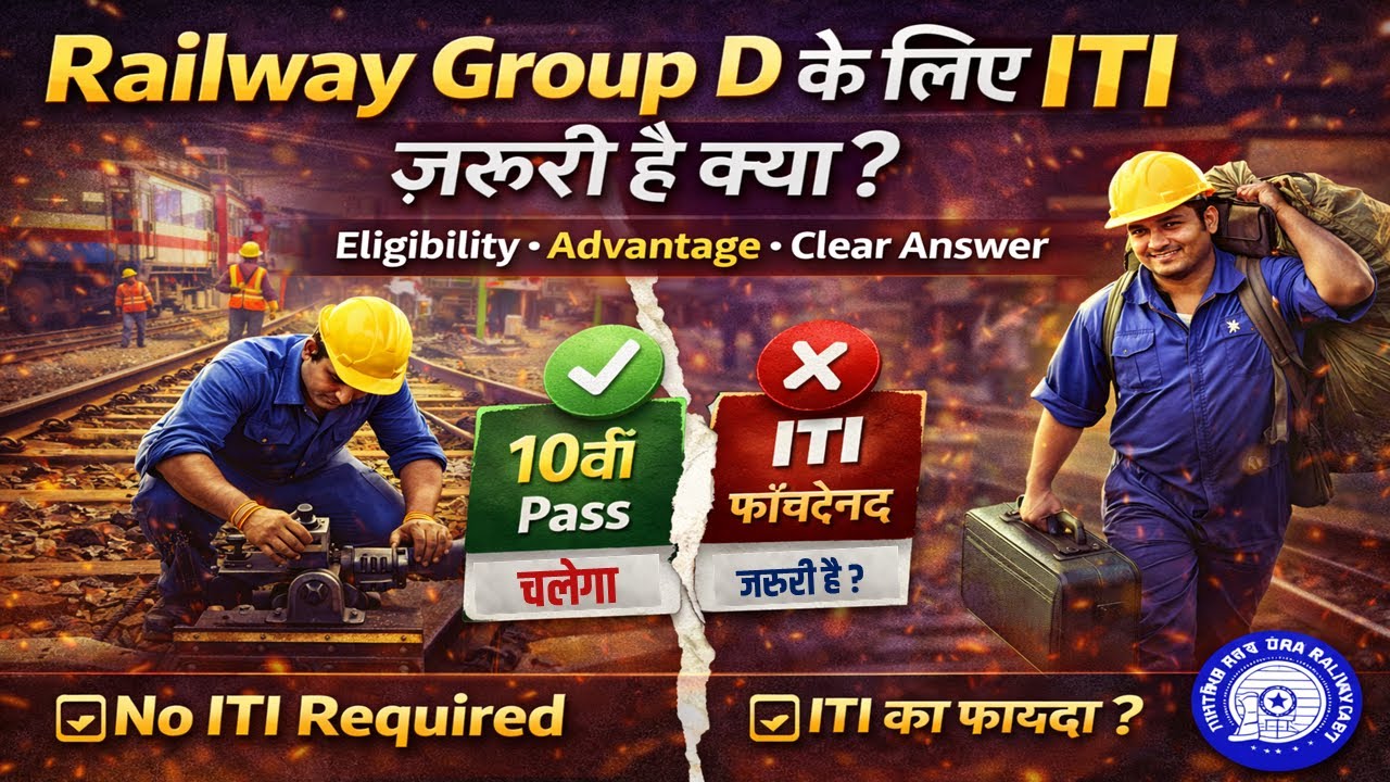 Railway Group D के लिए ITI ज़रूरी है क्या ? | Eligibility, Advantage & Truth | Group D 2026