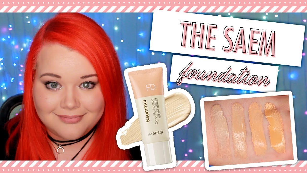 $3 The Saem Saemmul Cover Foundation Review | Buy or Bye-Bye?