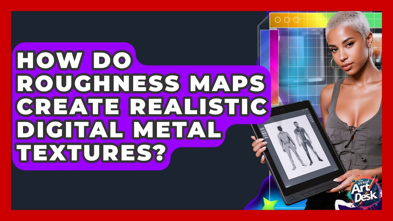 How Do Roughness Maps Create Realistic Digital Metal Textures? - The Virtual Art Desk