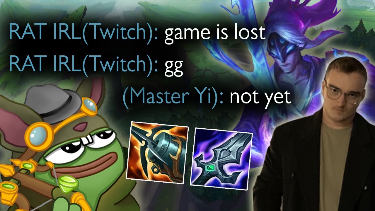 RAT IRL TRASH TALKS ME and i still CARRY HIM! 🐀 ‹ STREAM #4 ›