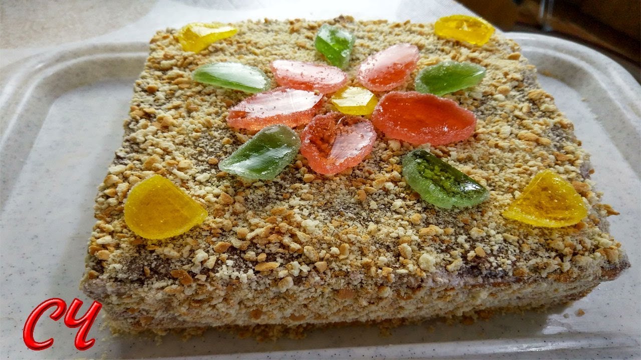 Десертный Торт Без Выпечки. .  Готовится Быстро ,а Результат-Вкуснотища!!!