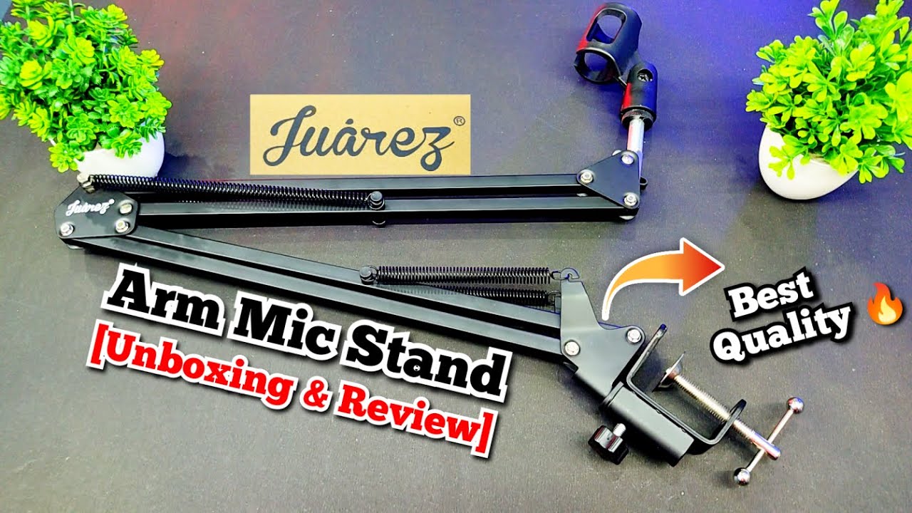 Arm Mic Stand | Best Microphone Stand Under 500⚡ | Unboxing and In-depth Review 😍🔥
