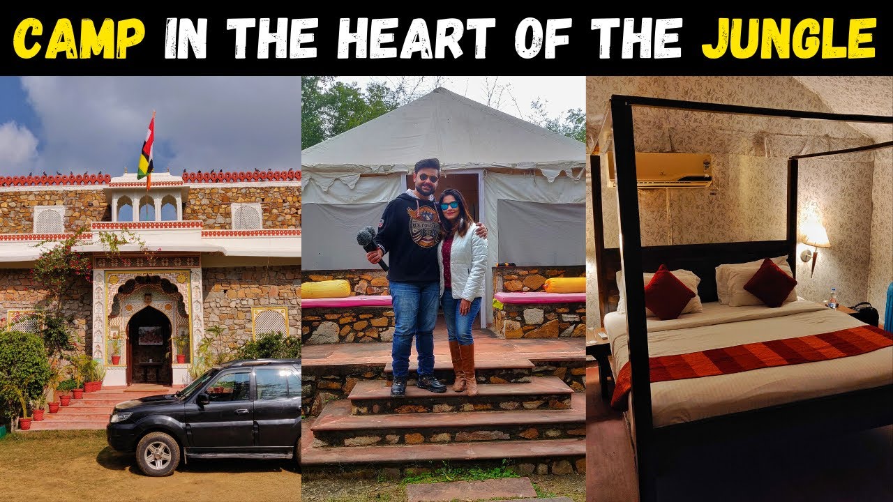Jungle camps in Ranthambore || The most beautiful place to stay in the Tiger Reserve