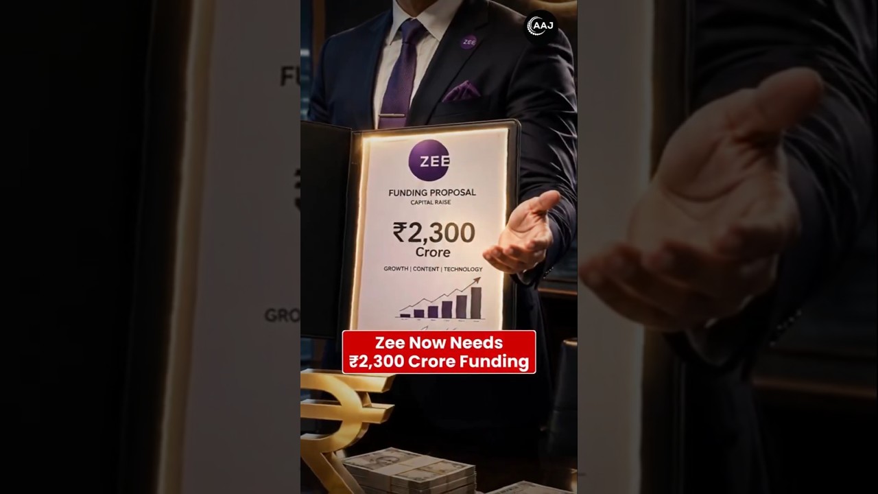 🚨 Zee Entertainment For 2300 Crore In Mega Deal! The Media Industry Is Forbidden 📺 #stockmarket