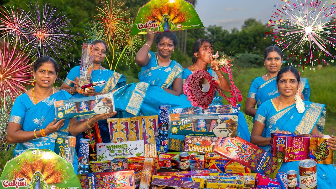 பட்டாசு பாலுவை மிஞ்சிய அய்யம்மா😲20000 RS WORTH SIVAKASI CRACKERS | 80%Offer |Sri Ganesh Agencies