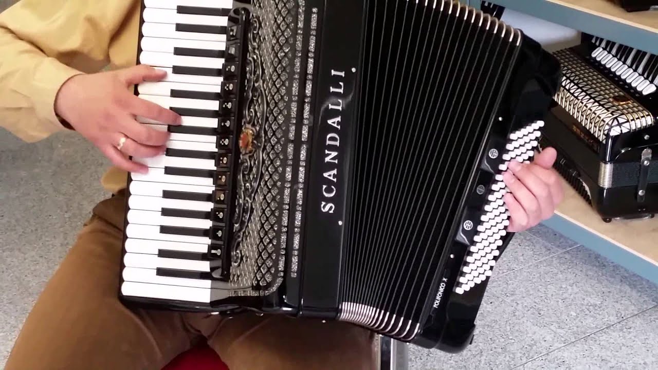 Akkordeon Scandalli Polifonico X Video Klangprobe
