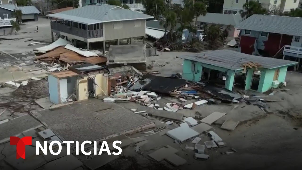 Esta es la crónica de las muertes y la destrucción que causó la furia de Milton | Noticias Telemundo
