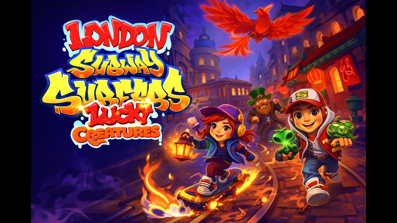 London lucky Subway surfers creatures new update #SubwaySurfers #SubwaySurfersGameplay #GamingVideo