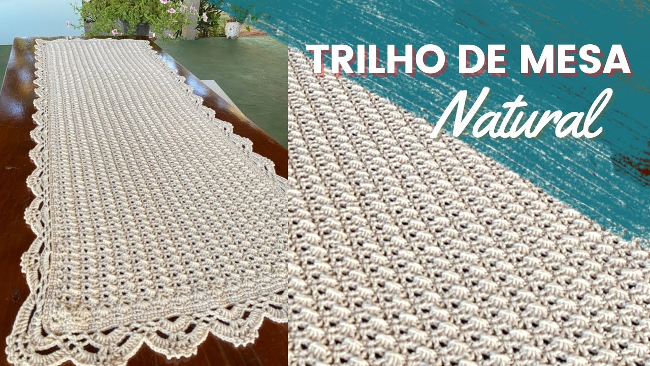TRILHO DE MESA NATURAL| Explicações para iniciantes