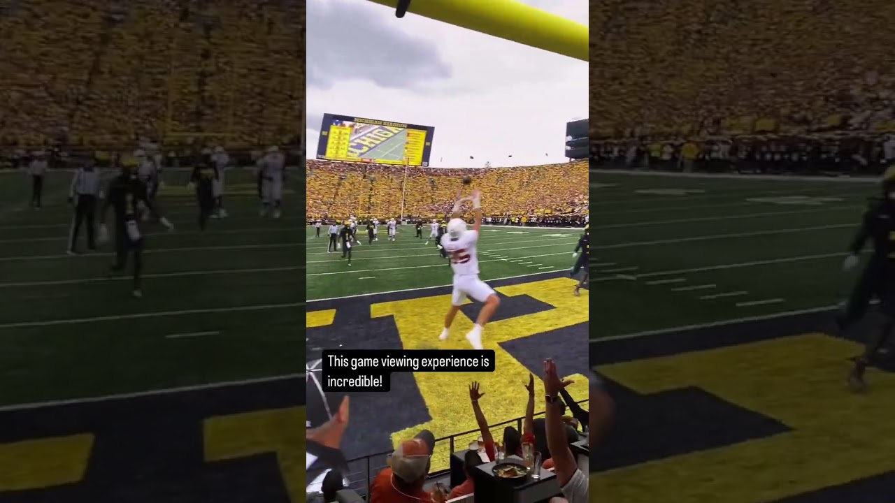 Would you watch a game here? Cosm is wild! #shorts #sports #football #LED