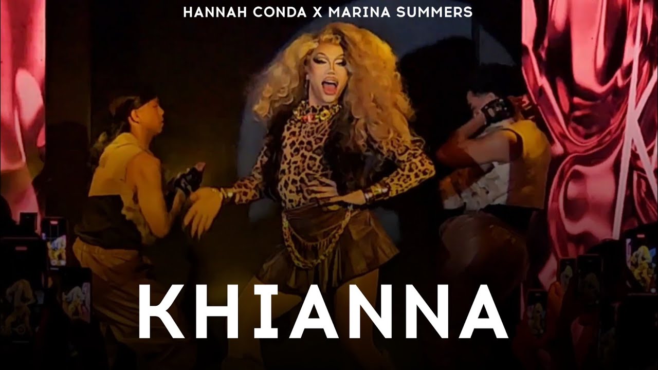 Khianna at the Hannah Conda X Marina Summers show in Manila