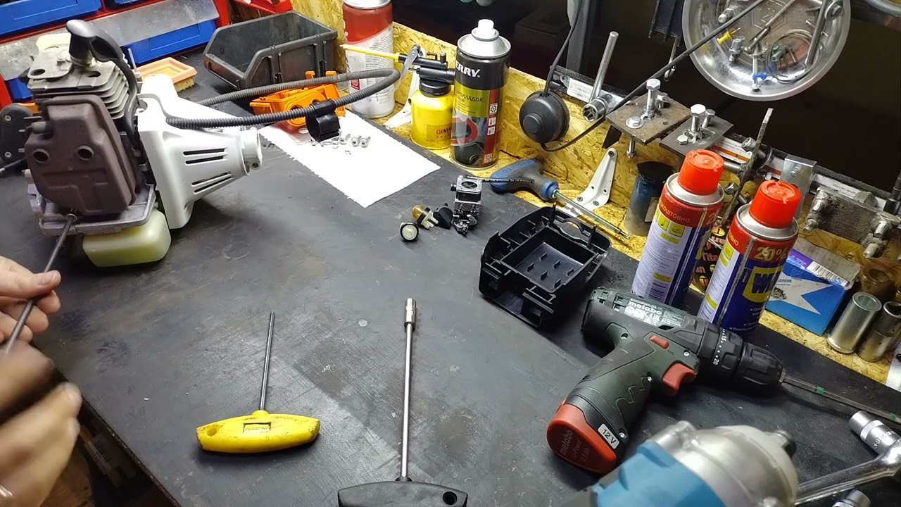 STIHL FS 250 из коммунальной компании,Не большой ремонт