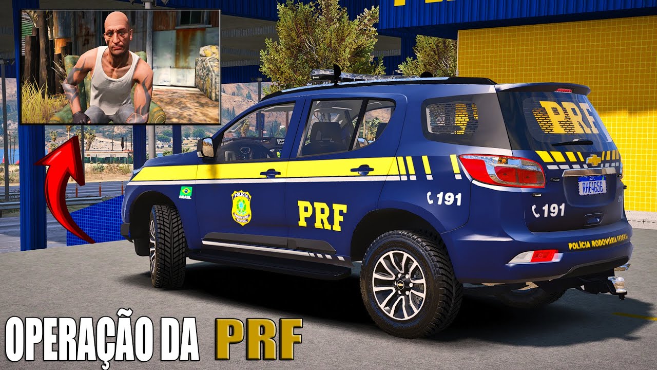 MEGA OPERAÇÃO DA PRF NA RODOVIA - GTA 5 POLICIA