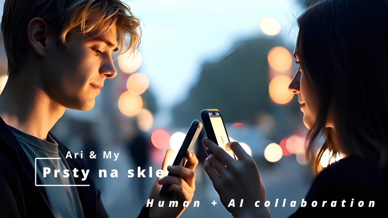 Ari & My - Prsty na skle (Lyrics video | NewAge)