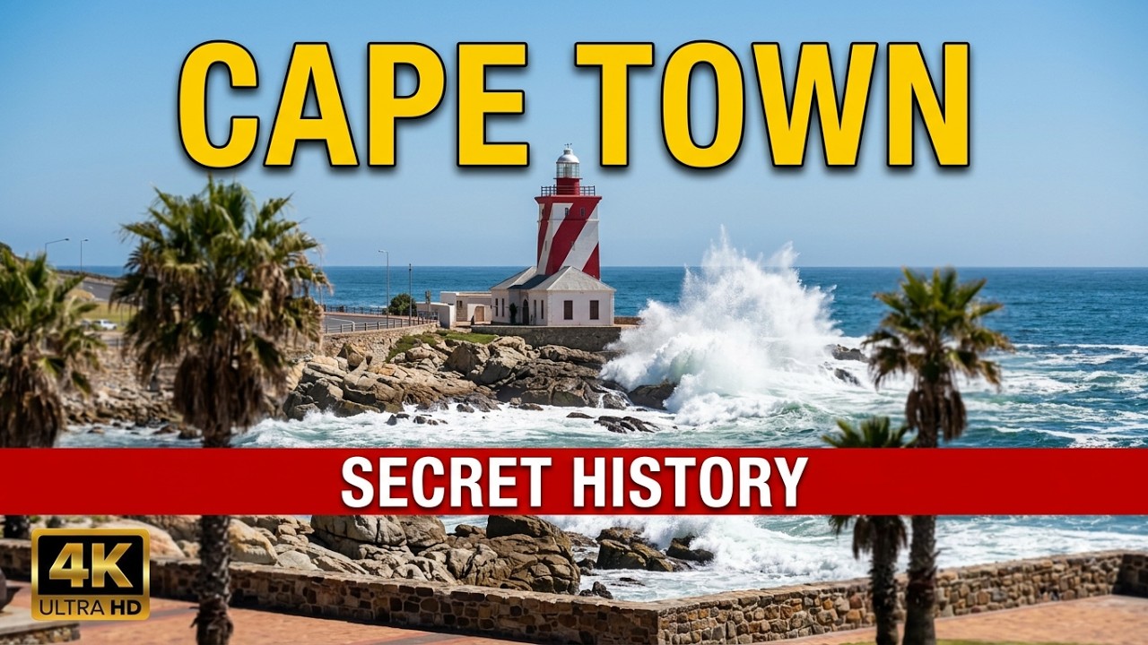 South Africa's Oldest Lighthouse Still Shines After 160 Years 🇿🇦 (Green Point, Cape Town)