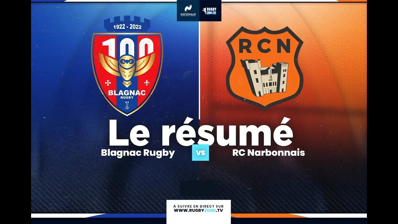 Nationale J10 - Blagnac vs RC Narbonnais
