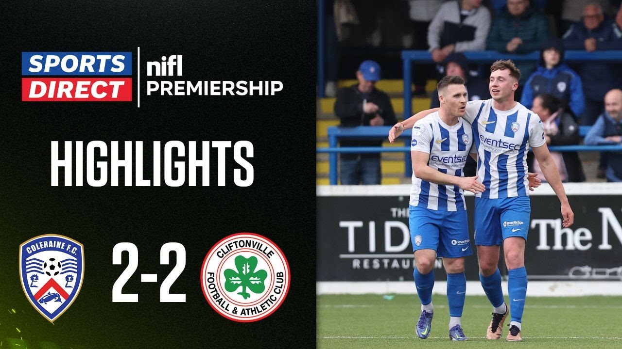 Coleraine fight back! | Coleraine 2-2 Cliftonville | #sportsdirectprem