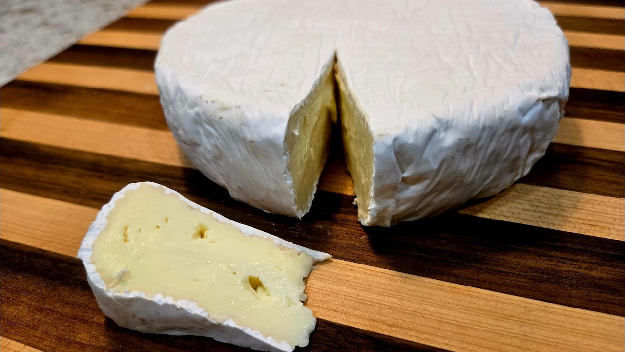 Making Brie Cheese for the First Time