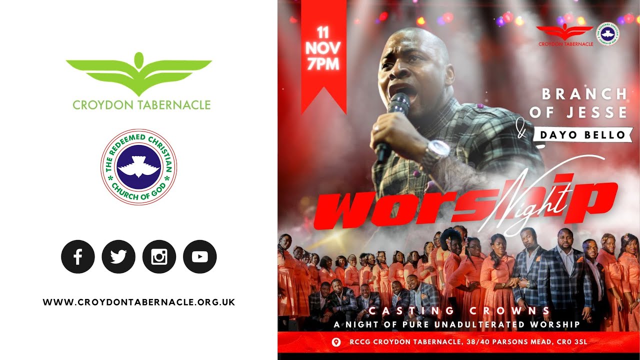 Croydon Tabernacle Worship Night ft. Dayo Bello | CASTING CROWNS | 11.11.2022