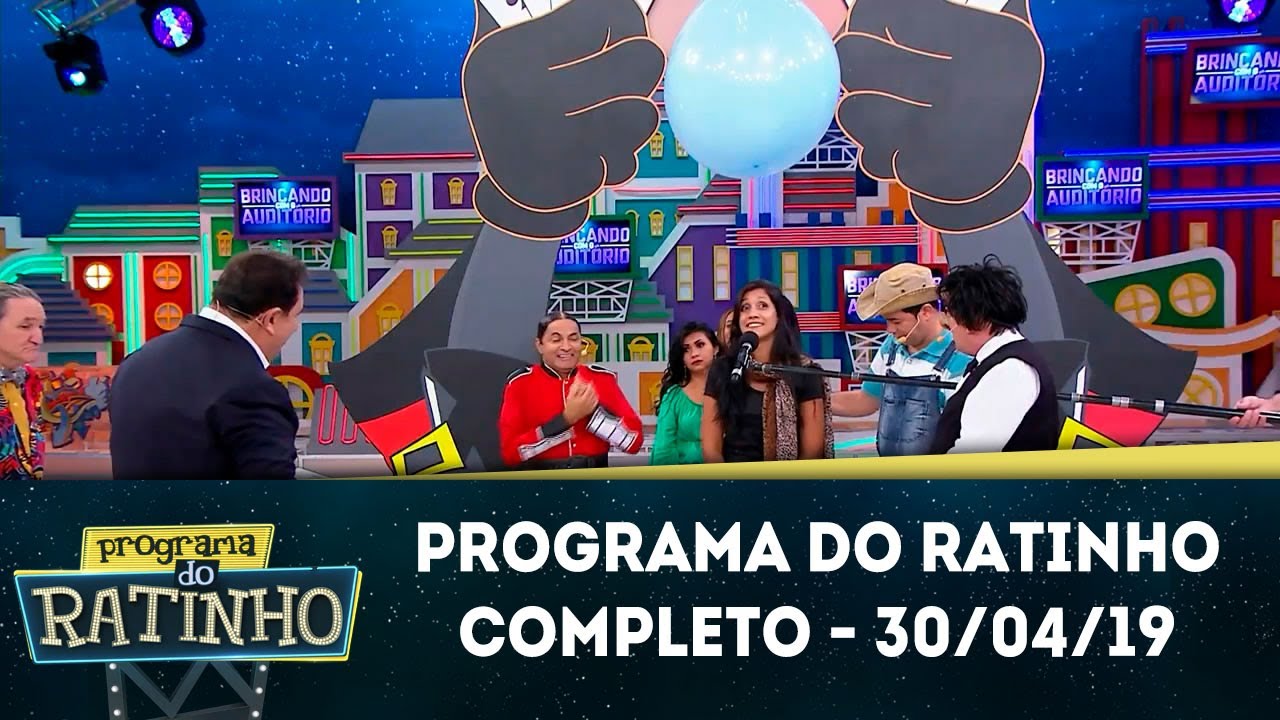 Programa do Ratinho Completo | Programa do Ratinho (30/04/19)