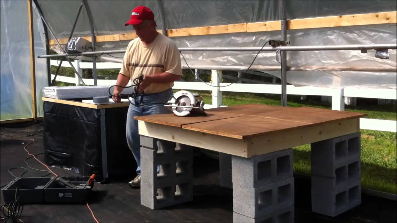 How to build a 4'X4' Non-Circulating Kratky Hydroponic Grow Bed