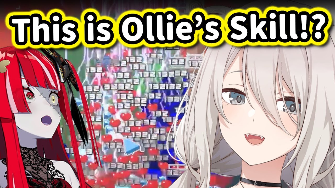 【Spoiler】Botan gets surprised by Ollie's Zombie Skill in HoloCure【Hololive】