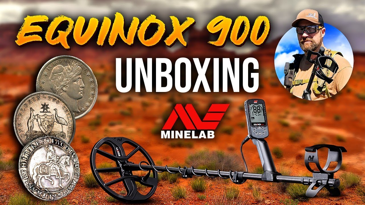 Minelab Equinox 900 РАСПАКОВКА