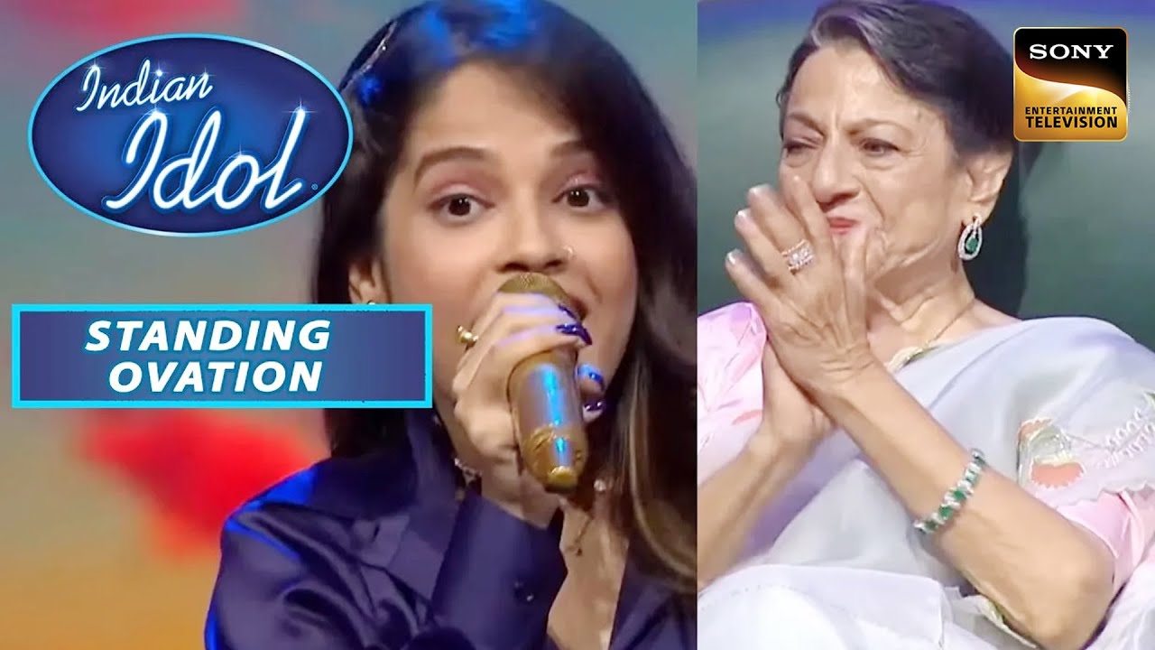 Senjuti का 'Roz Sham' Song सुनकर हुई Tanuja जी पुराने यादें ताज़ा |Indian Idol S13 |Standing Ovation