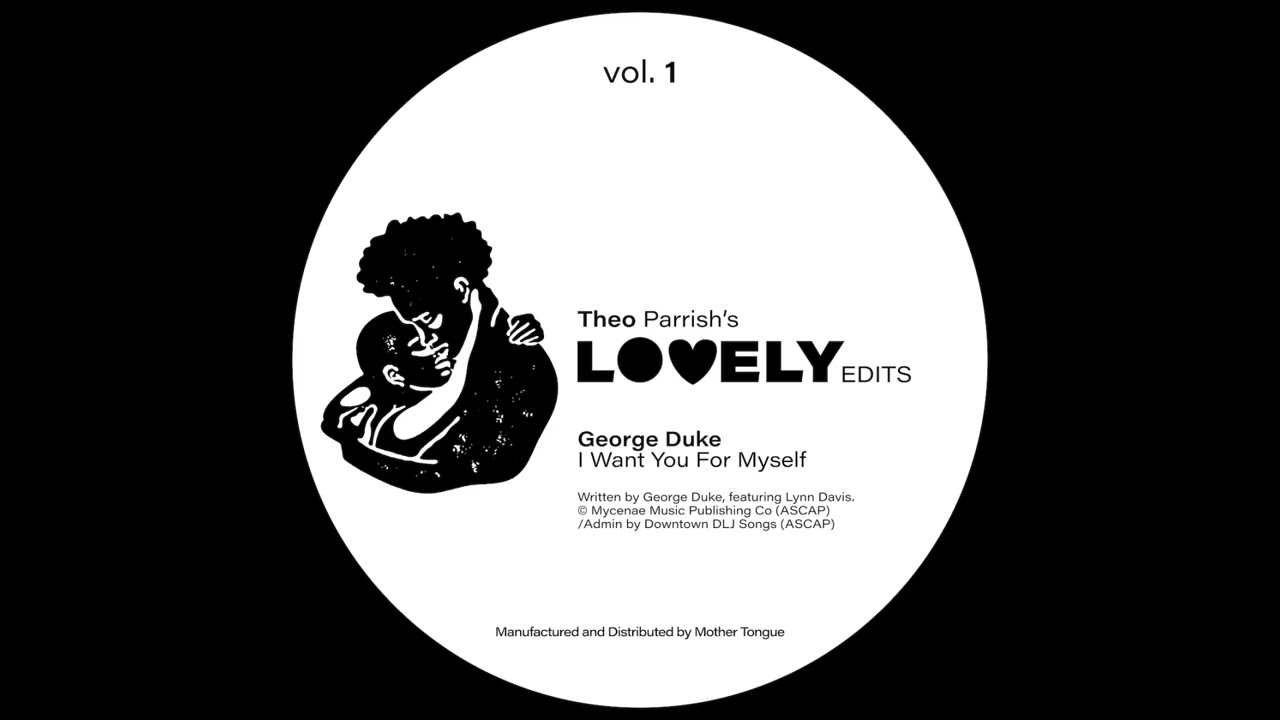 George Duke - I Want You For Myself (Theo Parrish Edit) [Lovely Edits Vol. 1]