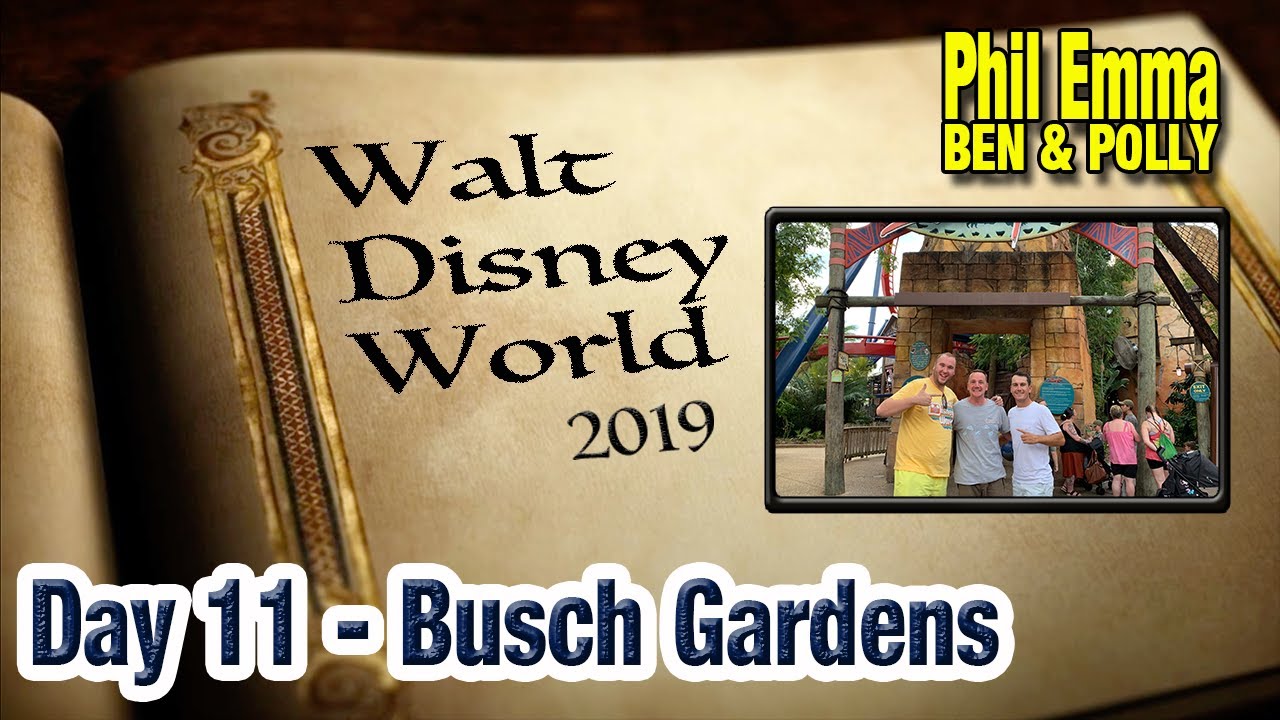 Walt Disney World 2019 - Day 11 - Busch Gardens