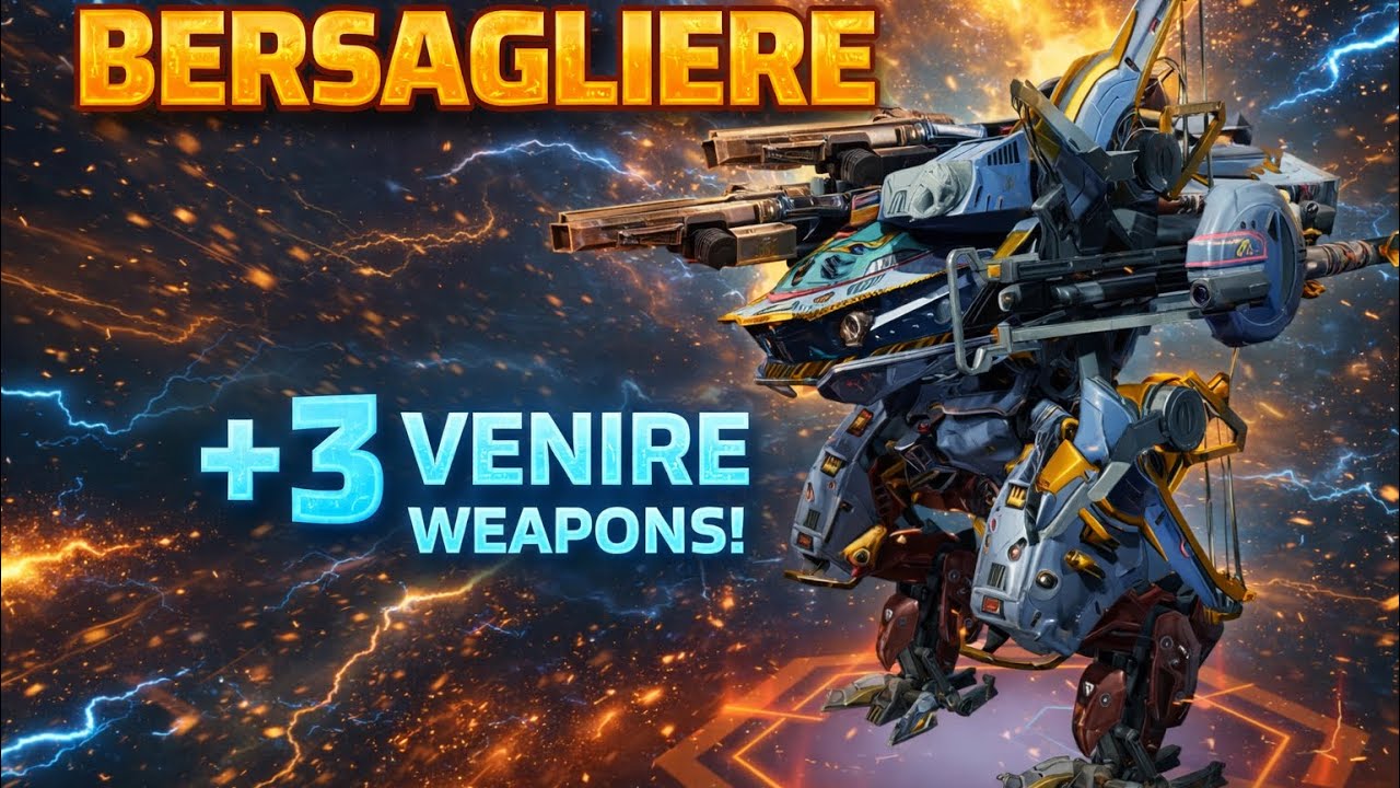 This Bersagliere Build Hits HARD | 3x Venire | War robots game [WR]