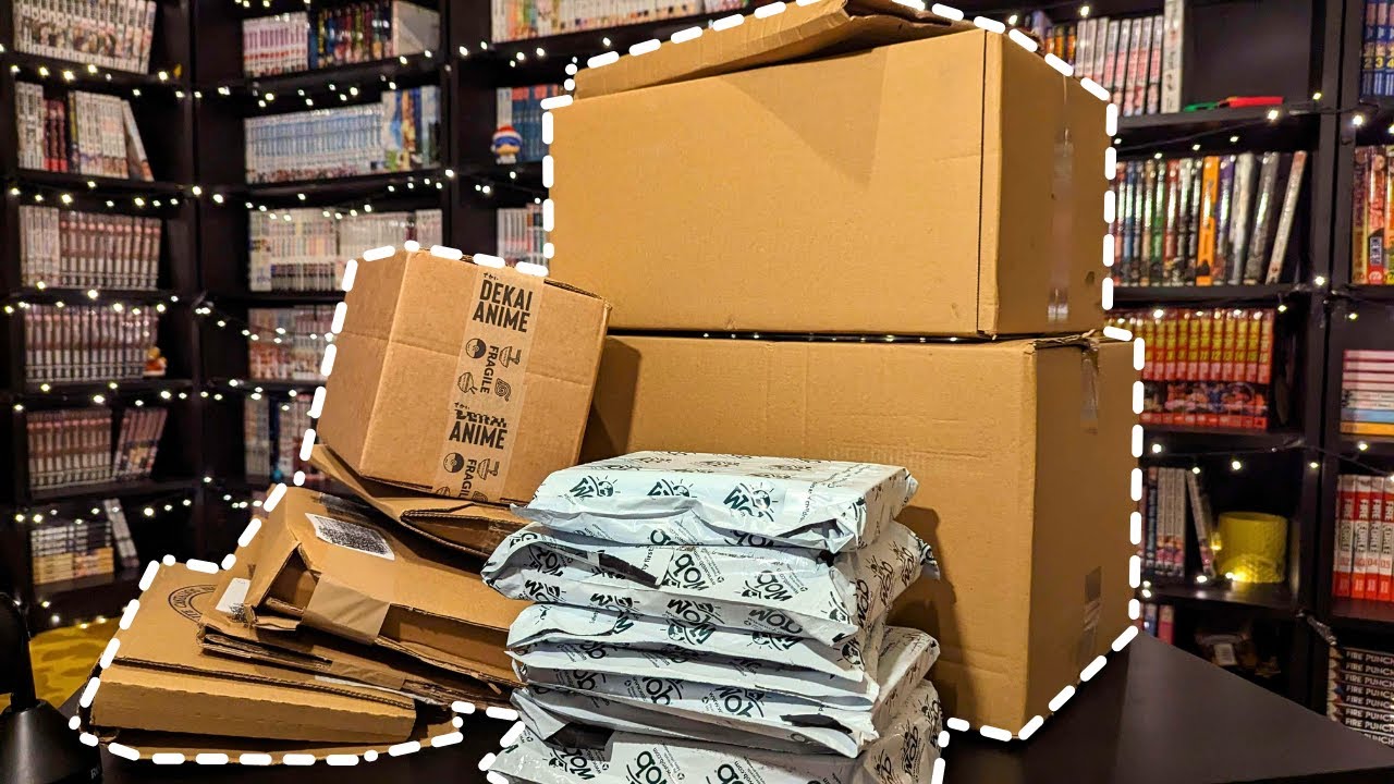 Very BIG manga unboxing q(≧▽≦q) ~ Lots of new releases! 🌺