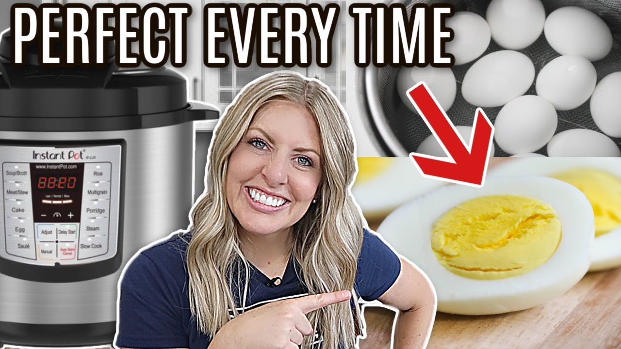 Как сварить яйца вкрутую в мультиварке Instant Pot! Метод 5-5-5!