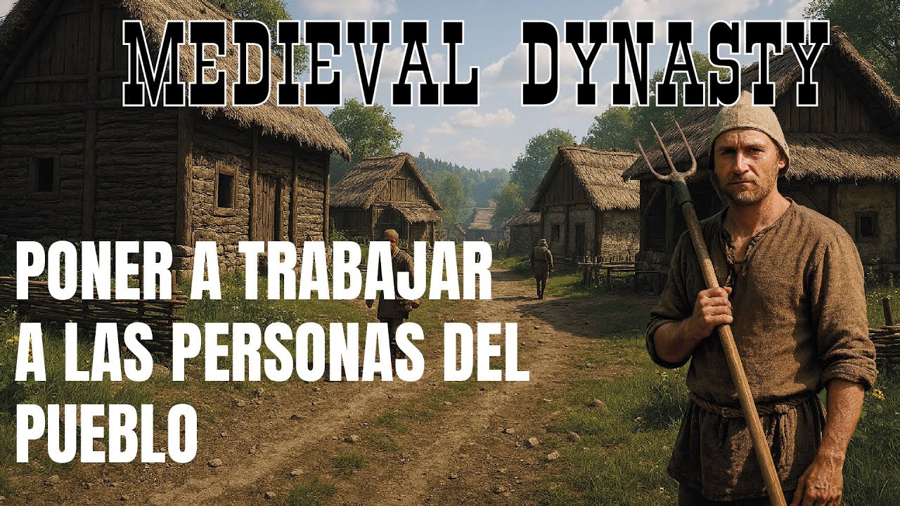 Asigna TRABAJOS por HABILIDADES y maximiza tu ALDEA | Medieval Dynasty