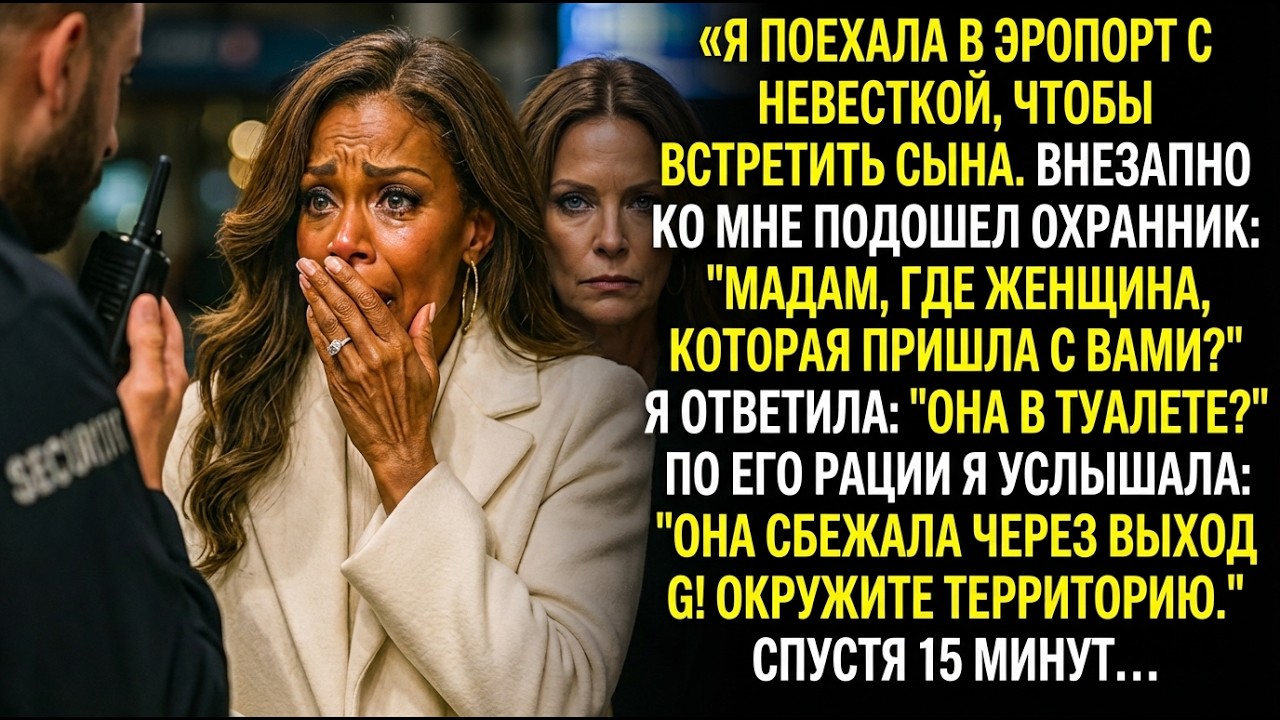 «Где женщина, которая пришла с тобой?» — спросил охранник — через несколько минут начался хаос…