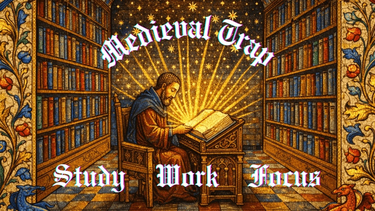 The Scribe’s Sanctuary | 1 Hour of Medieval Trap & Downtempo Bardcore