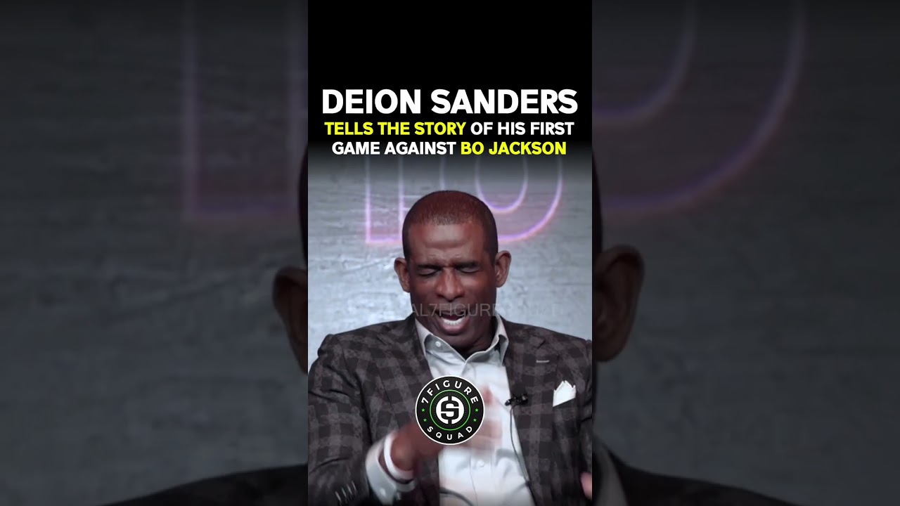 Deion Sanders Tells the Story of Being Stiff Armed by Bo Jackson
