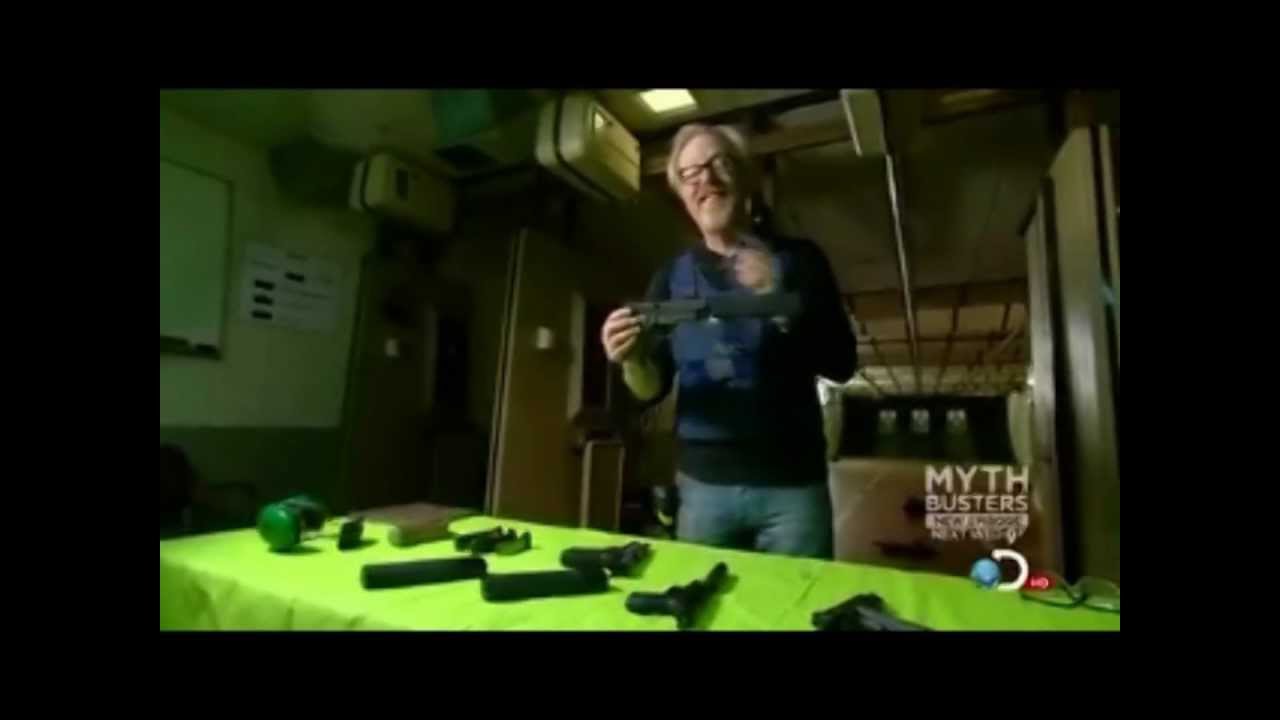 Silencerco on Mythbusters