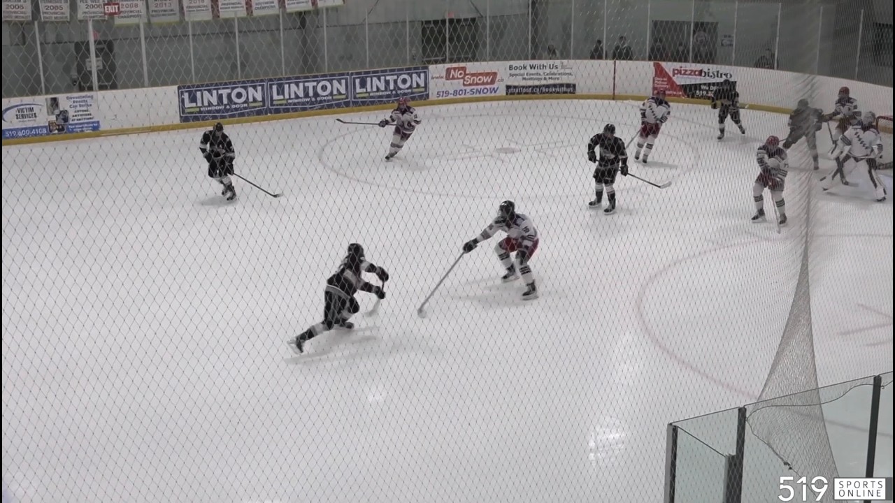 Хоккей среди игроков до 18 лет - Kitchener Jr. Rangers против Huron Perth Lakers