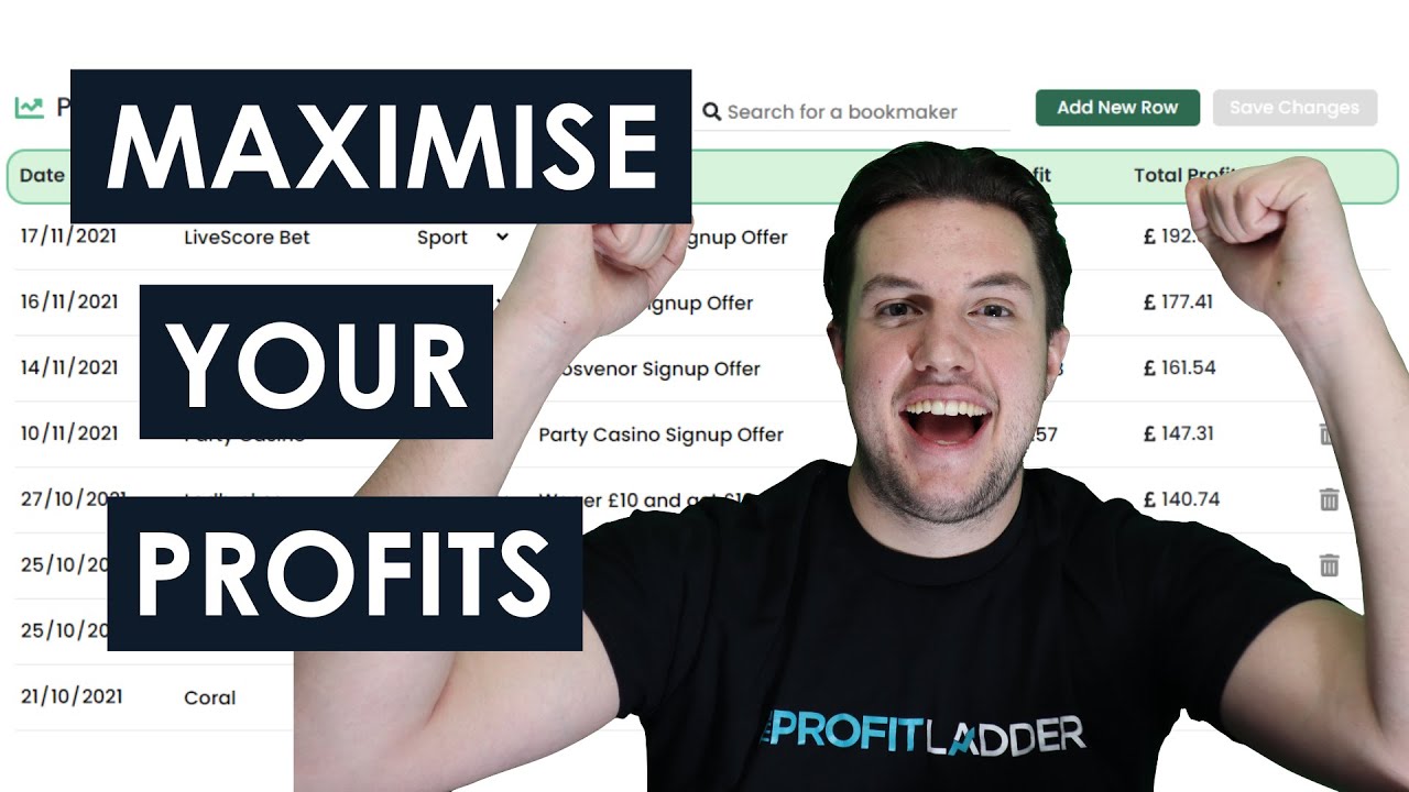 How to Maximise your Matched Betting Profits