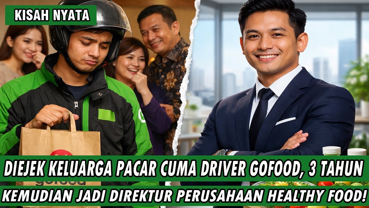 CUMA DRIVER GOFOOD, DIA DISEPELEKAN—3 TAHUN KEMUDIAN MENJADI DIREKTUR SUKSES!