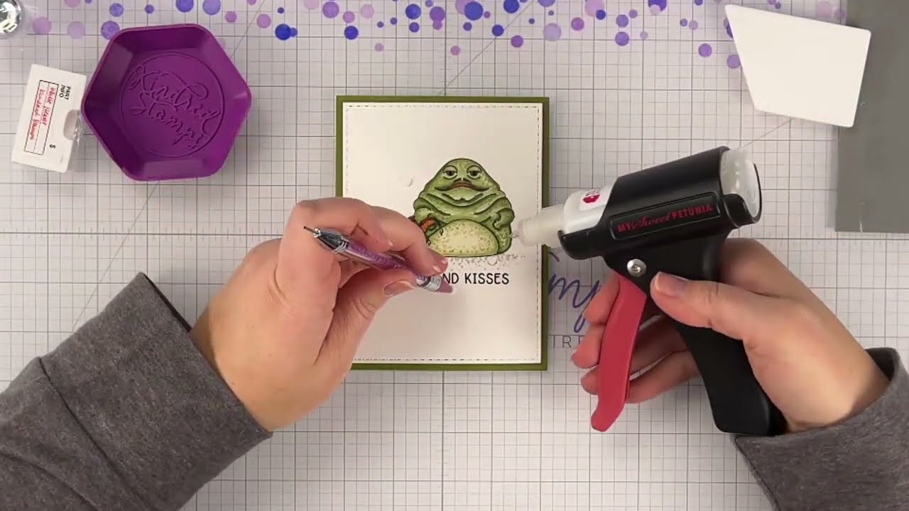Kindred Stamps: Simple Masking Card