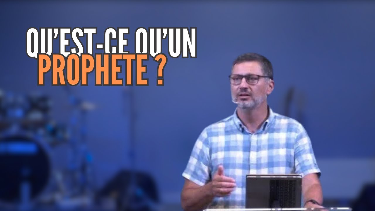 QU'EST CE QU'UN PROPHÈTE? - Laurent BOSHI