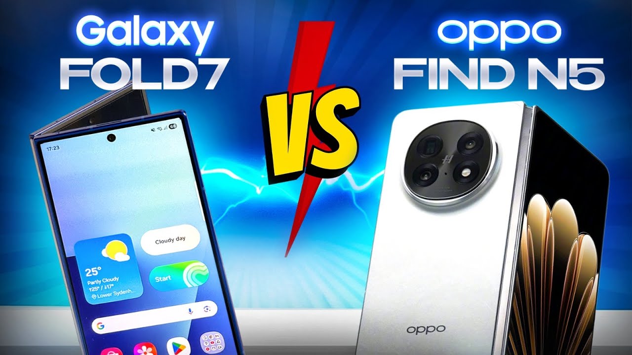 En İyi Katlanabilir Telefon Hangisi? Samsung Galaxy Z Fold7 vs Oppo Find N5